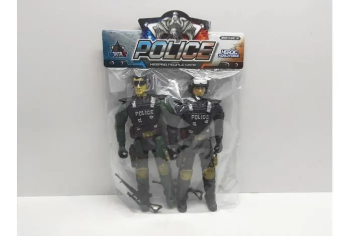 Military Police 2 Pack PVC Bag wholesale from Qili Toys