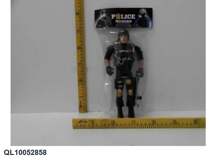 Military Policeman PVC Bag wholesale from Qili Toys