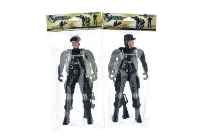 Military Policeman(single) PVC Bag wholesale from Qili Toys
