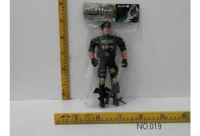 Military Policeman PVC Bag wholesale from Qili Toys