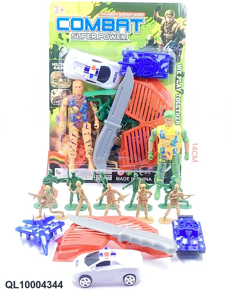 Military Set Blister Board wholesale from Qili Toys