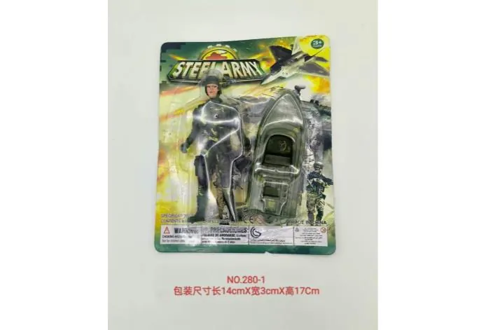 Military Soldier Blister Board wholesale from Qili Toys