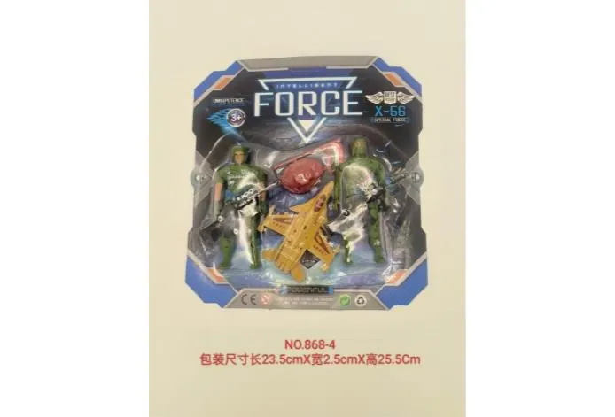 Military Soldier Blister Board wholesale from Qili Toys