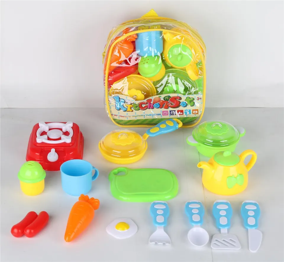 PVC Backpack Bag Tableware Backpack Bag wholesale from Qili Toys