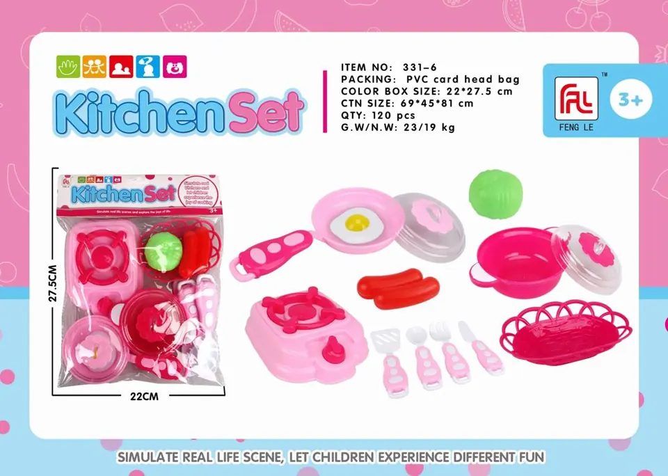 PVC Card Head Bag Tableware PVC Header Bag wholesale from Qili Toys