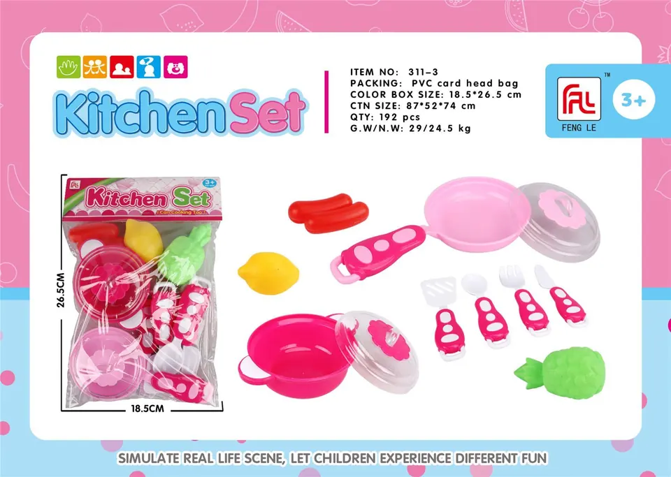 PVC Card Head Bag Tableware PVC Header Bag wholesale from Qili Toys