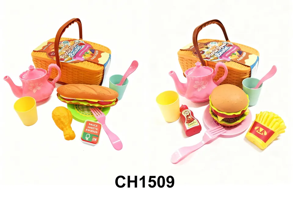 Play House Set (two types mixed) Portable Basket wholesale from Qili Toys