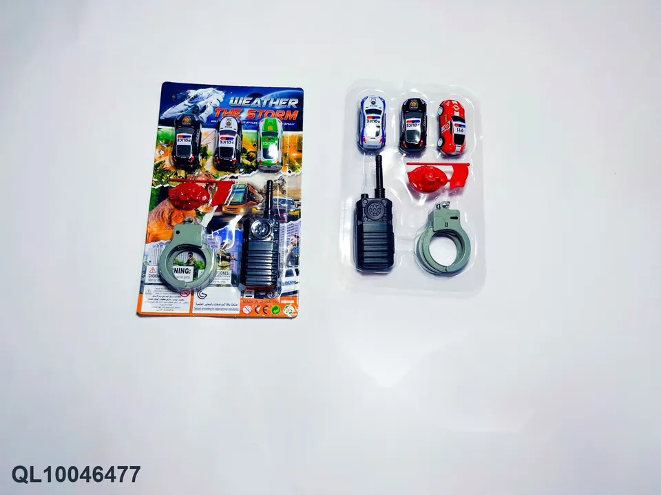 Police Cover Blister Board wholesale from Qili Toys