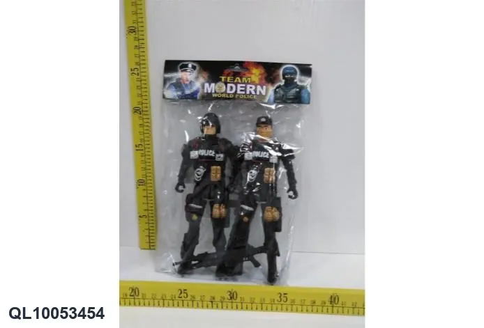 Policeman(2 pack) PVC Bag wholesale from Qili Toys