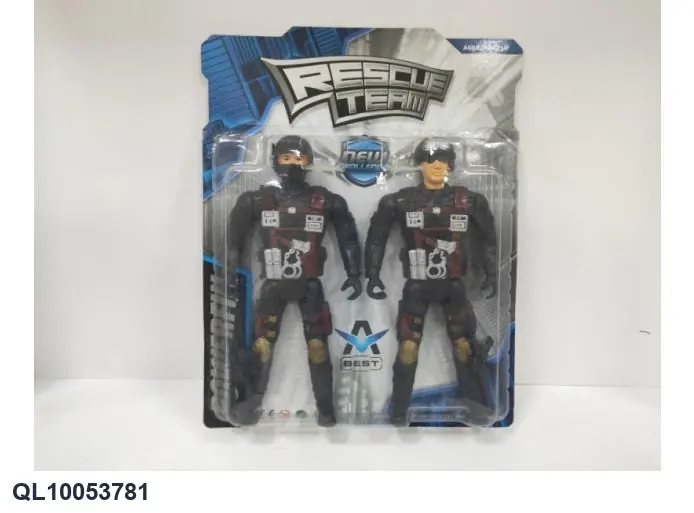 Policeman(2 pack) Blister Board wholesale from Qili Toys