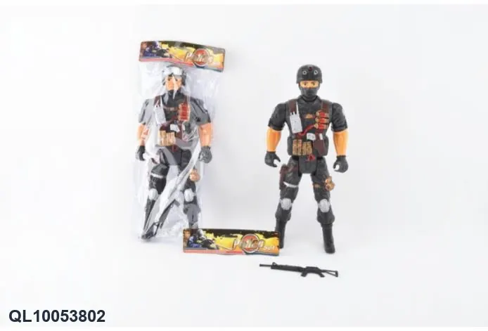 Police Figure Set PVC Bag wholesale from Qili Toys