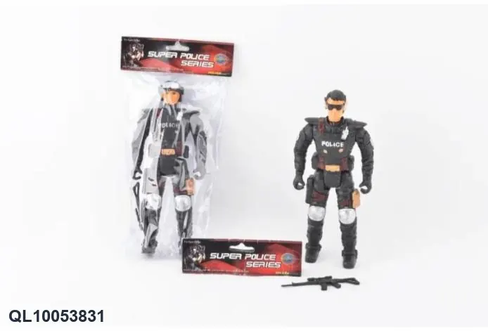 Police Figure Set Header Bag wholesale from Qili Toys