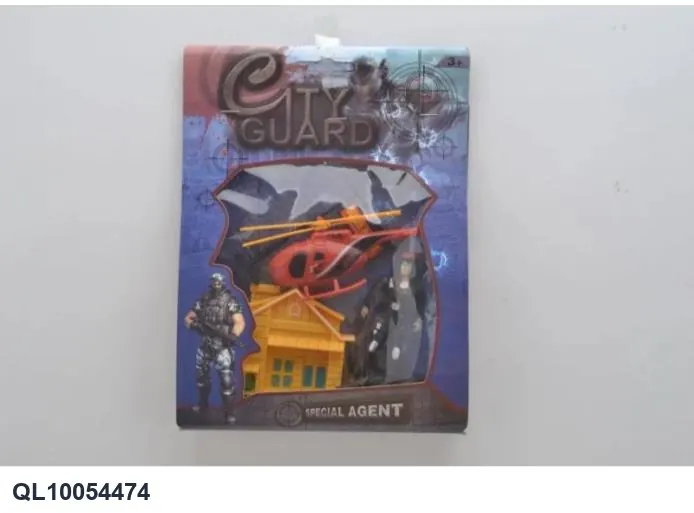 Police Figure Set Hang Card wholesale from Qili Toys