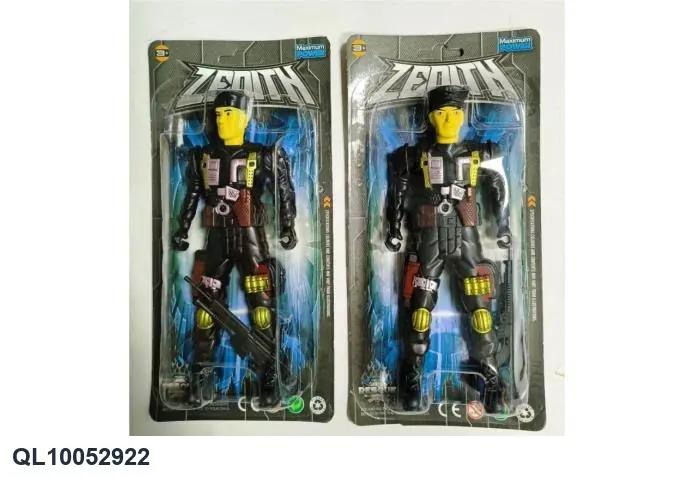 Police Soldier Blister Board wholesale from Qili Toys
