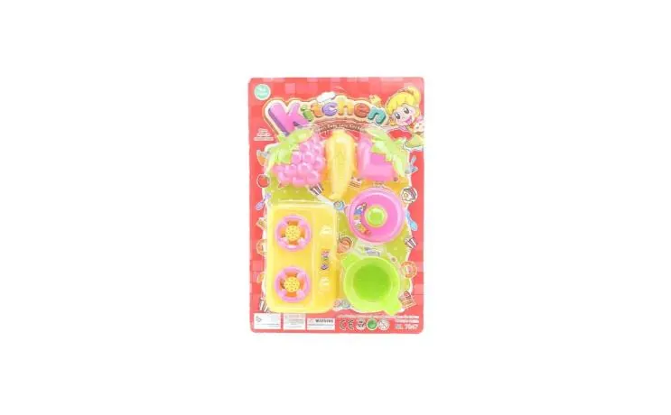 Pretend Play Tableware Set Blister Board wholesale from Qili Toys