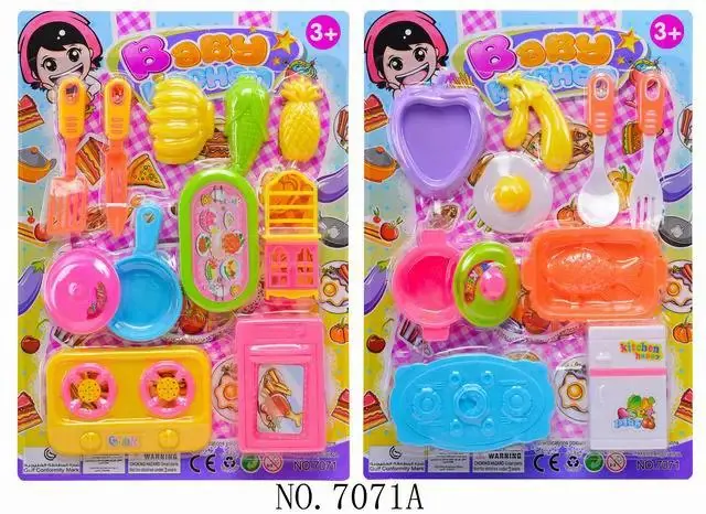 Pretend Play Tableware Set Blister Board wholesale from Qili Toys
