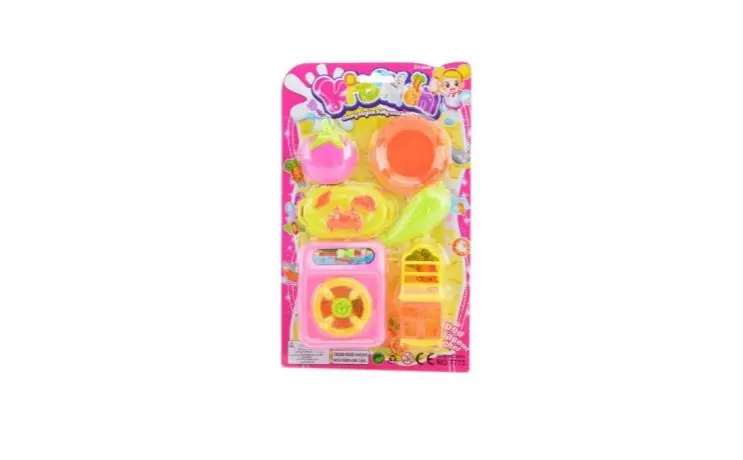 Pretend Play Tableware Set Blister Board wholesale from Qili Toys