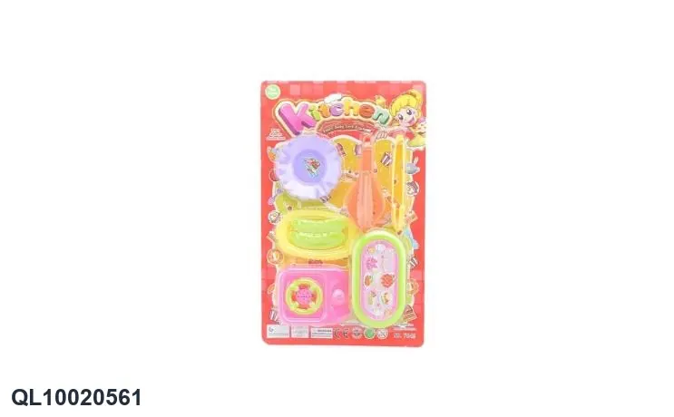 Pretend Play Tableware Set Blister Board wholesale from Qili Toys