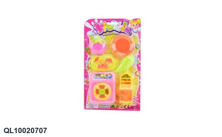 Pretend Play Tableware Set Blister Board wholesale from Qili Toys