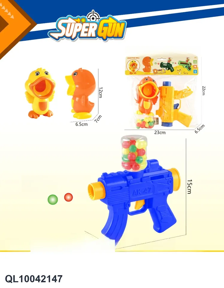 Repeating AK Table Tennis Gun Header Bag wholesale from Qili Toys
