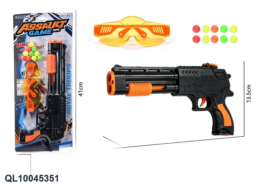 Rifle (with glasses) Blister Board wholesale from Qili Toys