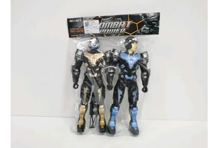 Robot Warrior PVC Header Bag wholesale from Qili Toys