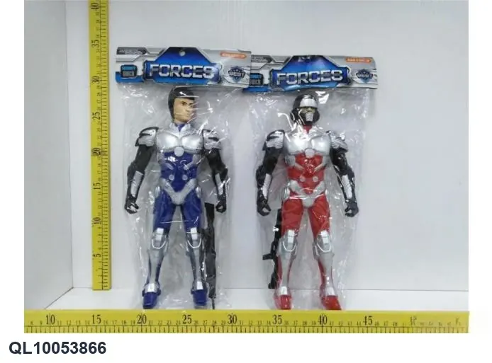 SWAT Police Figure Set PVC Header Bag wholesale from Qili Toys