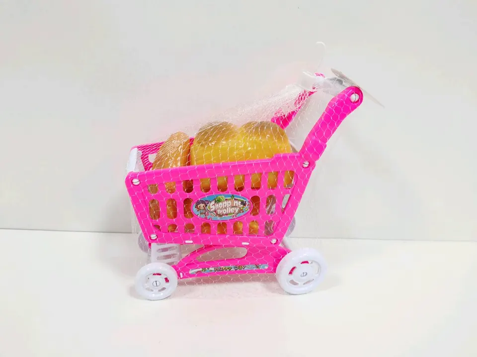 Shopping Cart With Bread Mesh Bag wholesale from Qili Toys