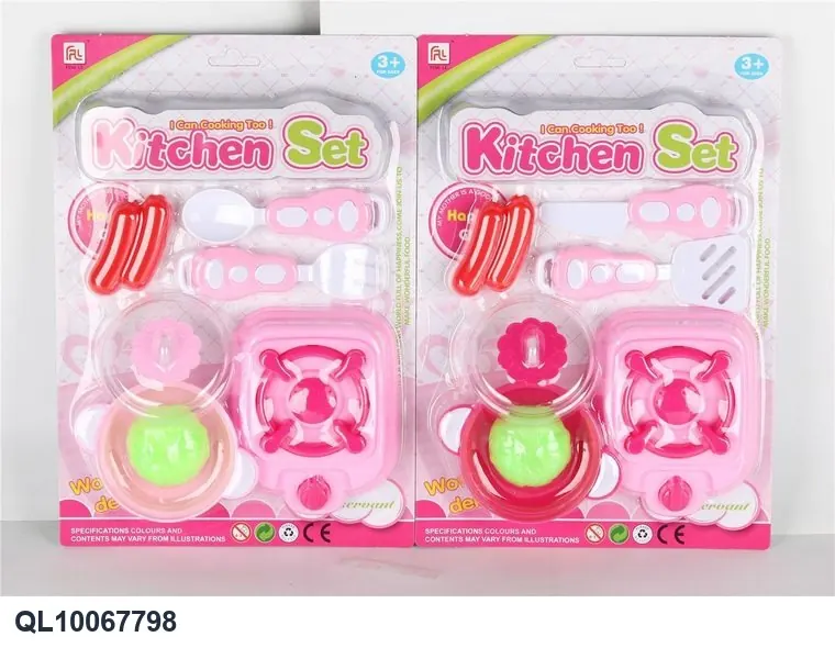Small Suction Plate Tableware (2 types mixed) Blister Board wholesale from Qili Toys