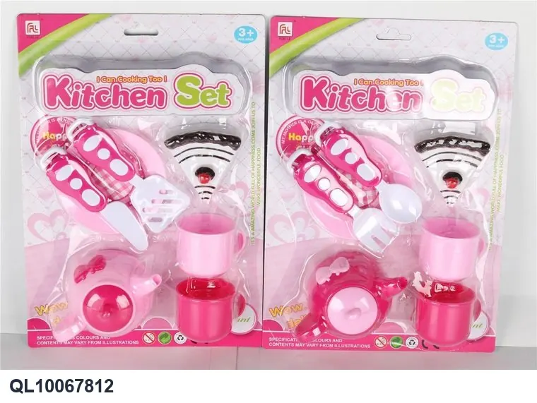 Small Suction Plate Tableware (2 types mixed) Blister Board wholesale from Qili Toys