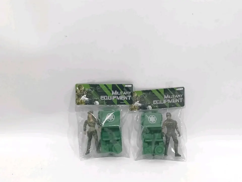 Special Forces Figure With Military Truck PVC Header Bag wholesale from Qili Toys