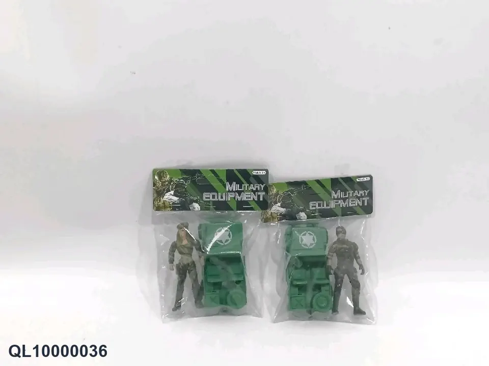 Special Forces Figure With Military Truck PVC Header Bag wholesale from Qili Toys