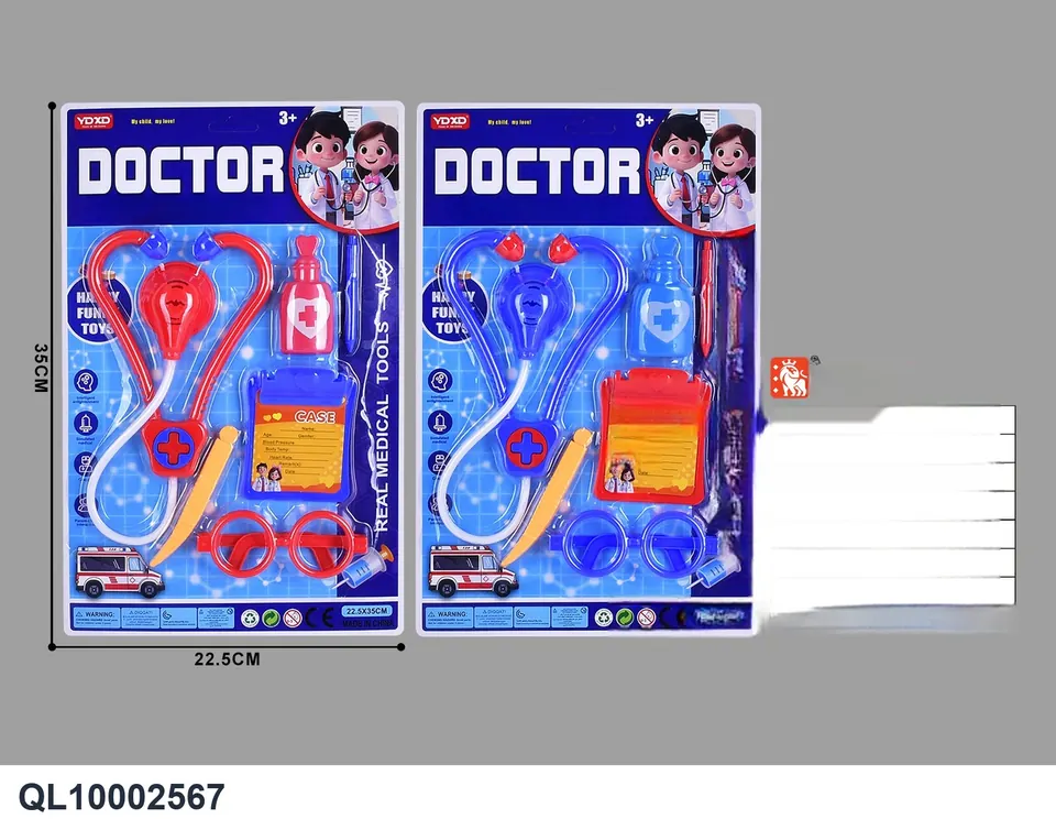 Suction Board Medical Tool Set (2 styles) Blister Board wholesale from Qili Toys