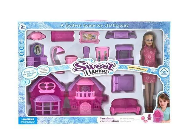 Toy Play House Furniture Villa Window Box wholesale from Qili Toys