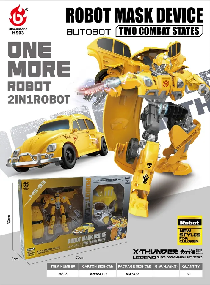 Transformers Wasp Ares Beetle Car + Mask Window Box wholesale from Qili Toys