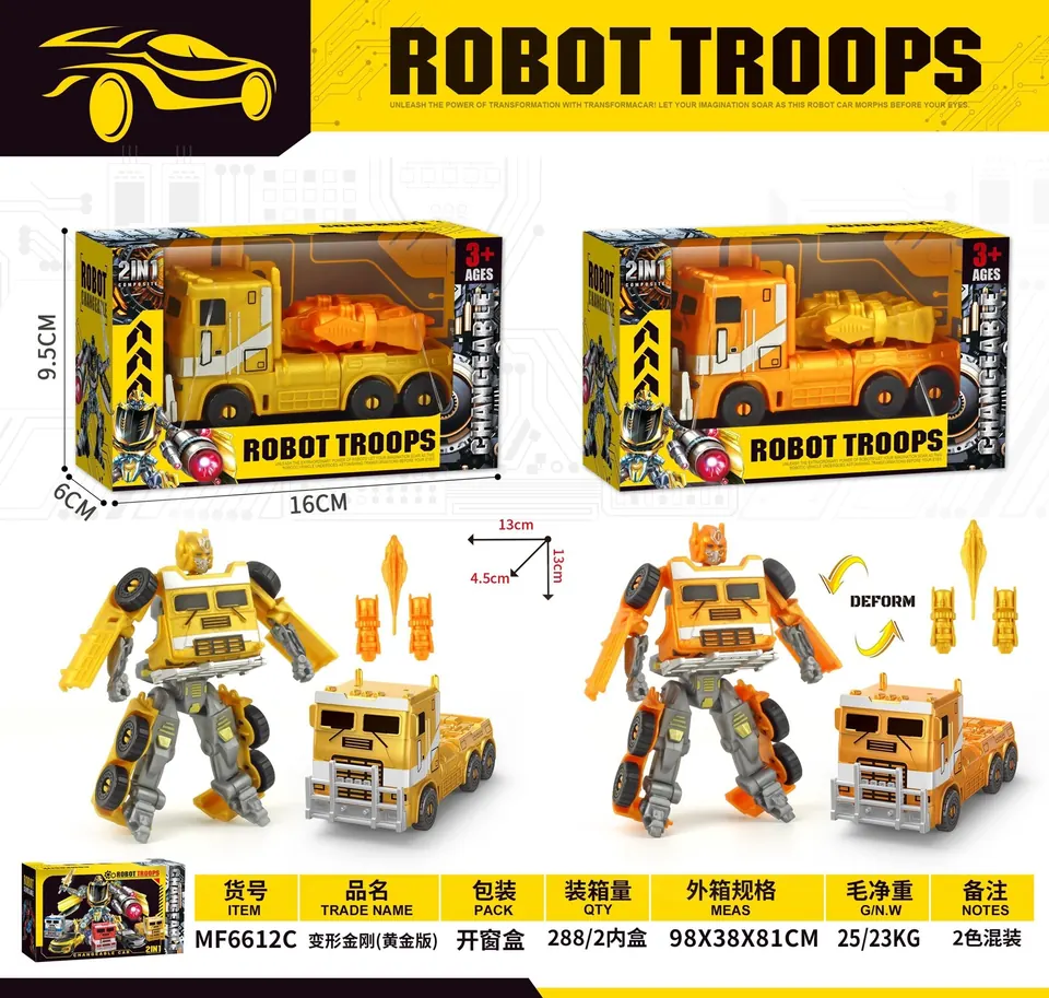 Transformers (gold edition) Window Box wholesale from Qili Toys
