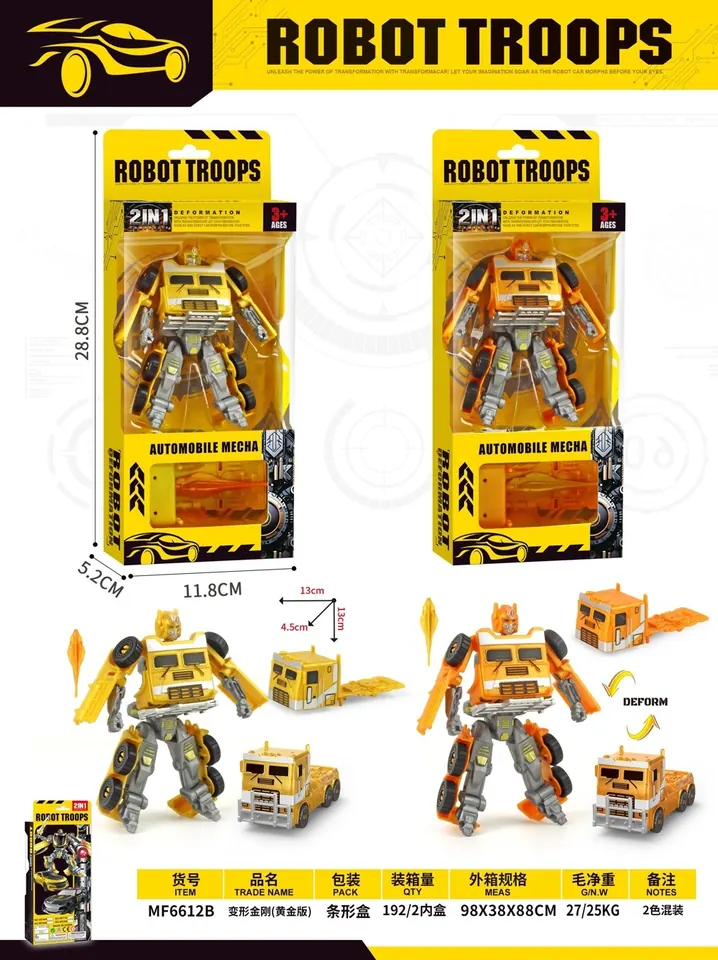 Transformers (gold edition) Window Box wholesale from Qili Toys