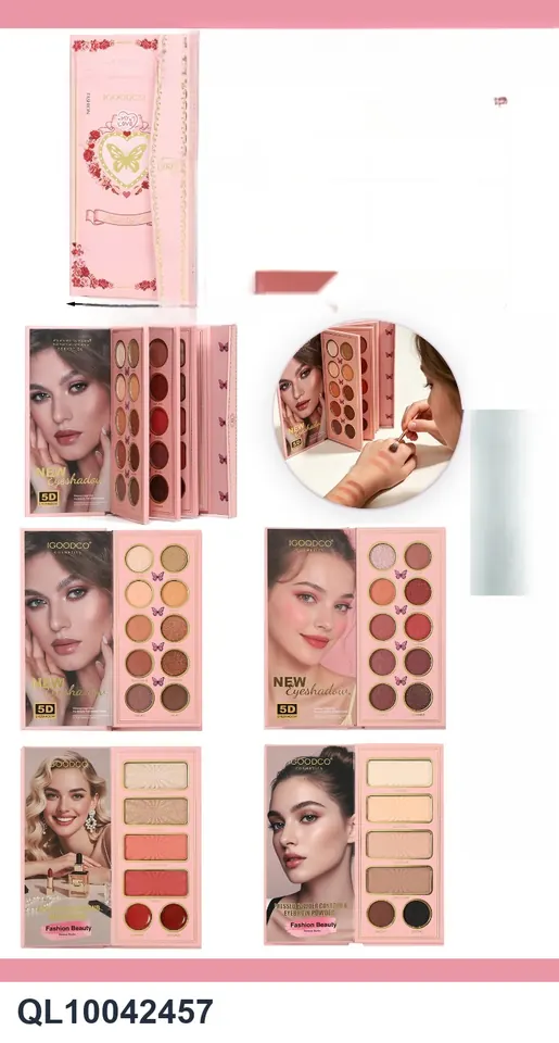 32 Color Makeup Eyeshadow Palette Bubble Bags wholesale from Qili Toys