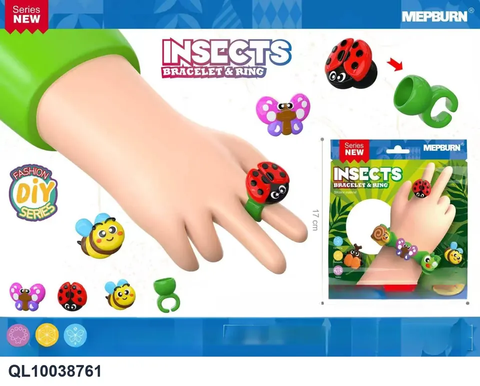 Bracelet And Ring DIY Set Color Bag wholesale from Qili Toys