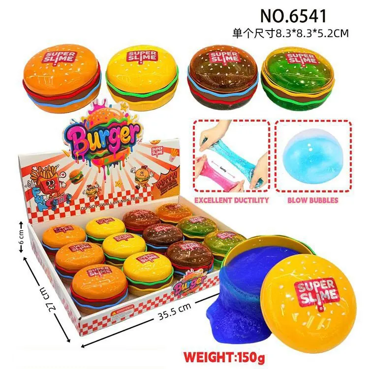 Hamburg Crystal Mud (12pcs single price) Display Box wholesale from Qili Toys