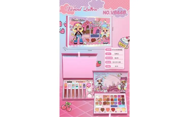 Makeup Eye Shadow Boxed wholesale from Qili Toys