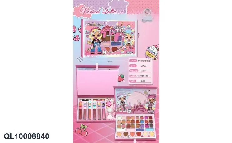 Makeup Eye Shadow Boxed wholesale from Qili Toys