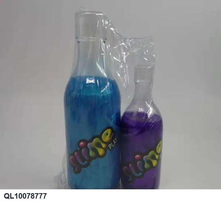 Slime Bottle 280G + 100G, 12-Color Iridescent Crystal Slime (2 bottles) In wholesale from Qili Toys