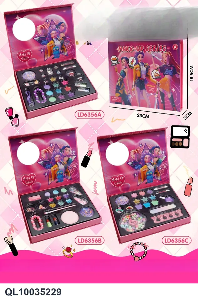 Witch Hunters Series Cosmetic Sets Three Mixes Color Box wholesale from Qili Toys