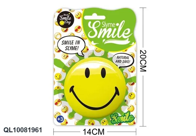 8-Piece Slime Crystal Emoji Collection In wholesale from Qili Toys