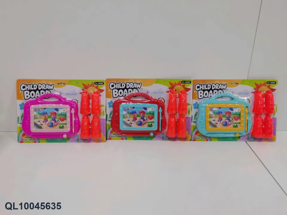 Children's Magnetic Drawing Board Writing Board Multi-Color Mixed (set version) Blister Board wholesale from Qili Toys