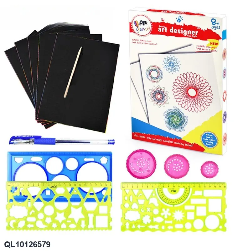 Paint Palette + Drawing Paper Color Box wholesale from Qili Toys