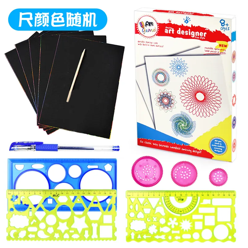 Paint Palette + Drawing Paper Color Box wholesale from Qili Toys