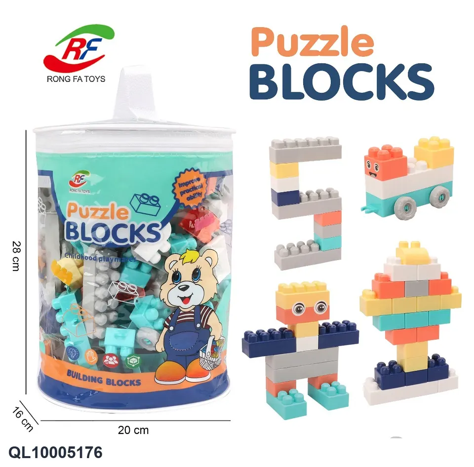 140 Building Blocks/Handbag Tote Bag wholesale from Qili Toys