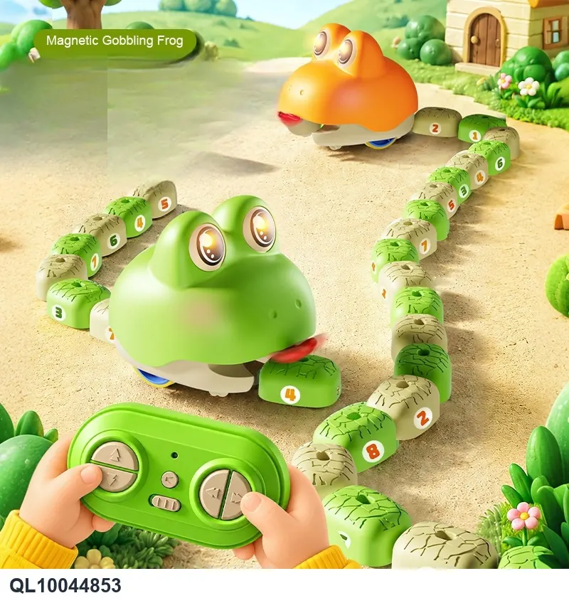 2 Magnetic Snakes Equipped With 7 Magnets Color Box wholesale from Qili Toys
